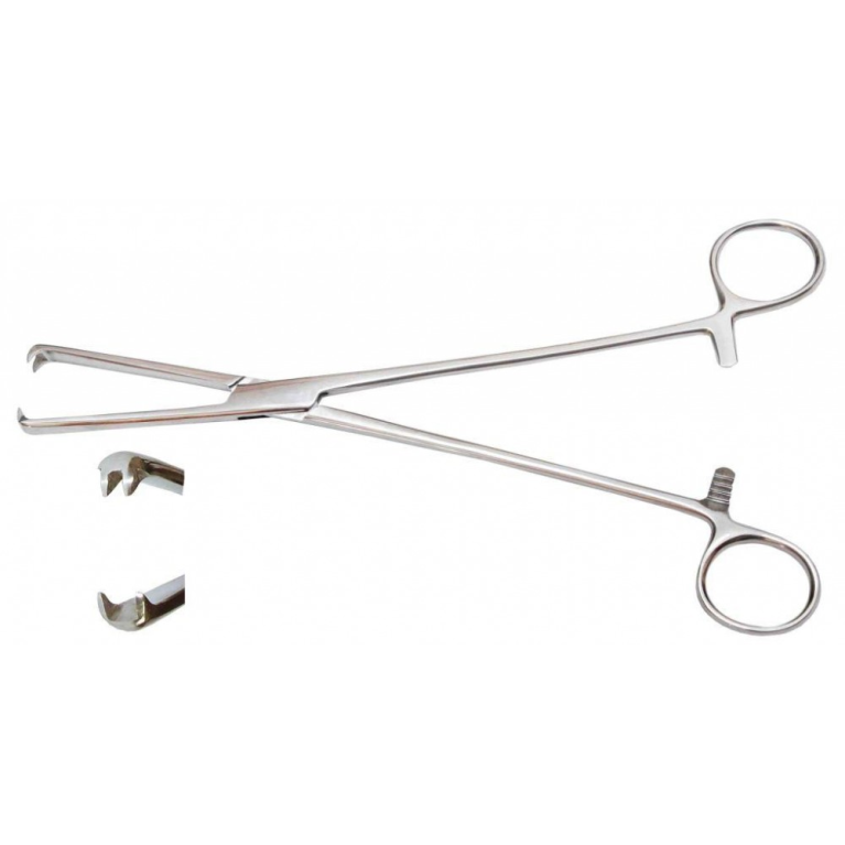 Щипцы маточные двузубые прямые № 2 (большие)
