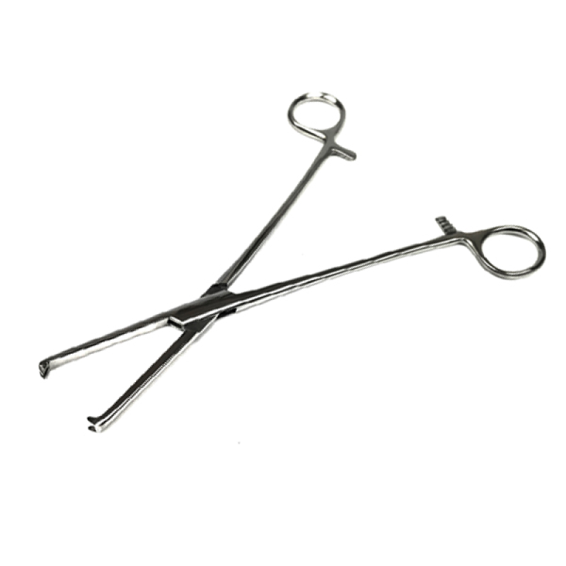 Щипцы маточные двузубые прямые № 1 (малые)