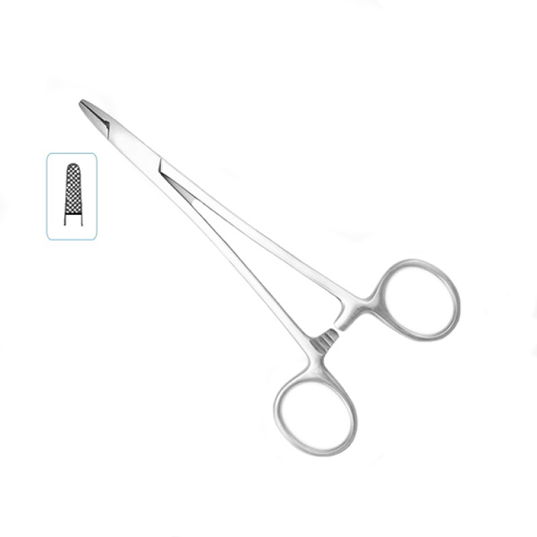 Иглодержатель общехирургический, 160 мм