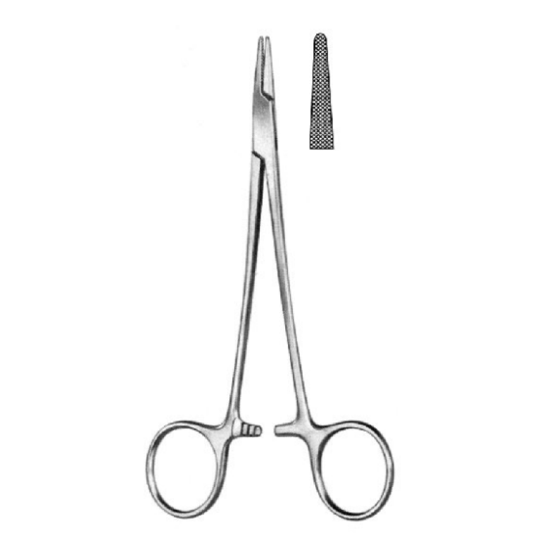 Иглодержатель общехирургический, 200 мм