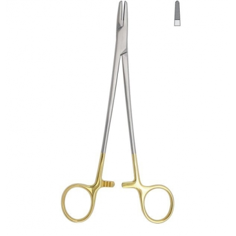 Иглодержатель общехирургический ТВС 160 мм