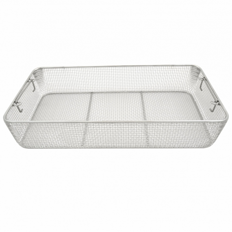 Корзина сетчатая с ручками КСр, 480*250*100 мм