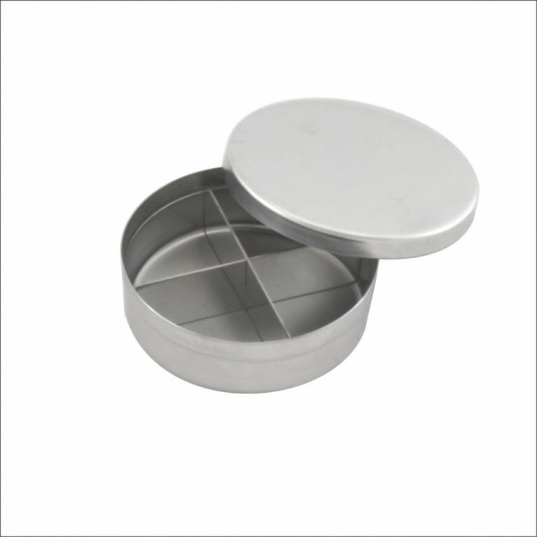 Лоток стоматологический с крышкой ЛСК 76*25 с разделителем