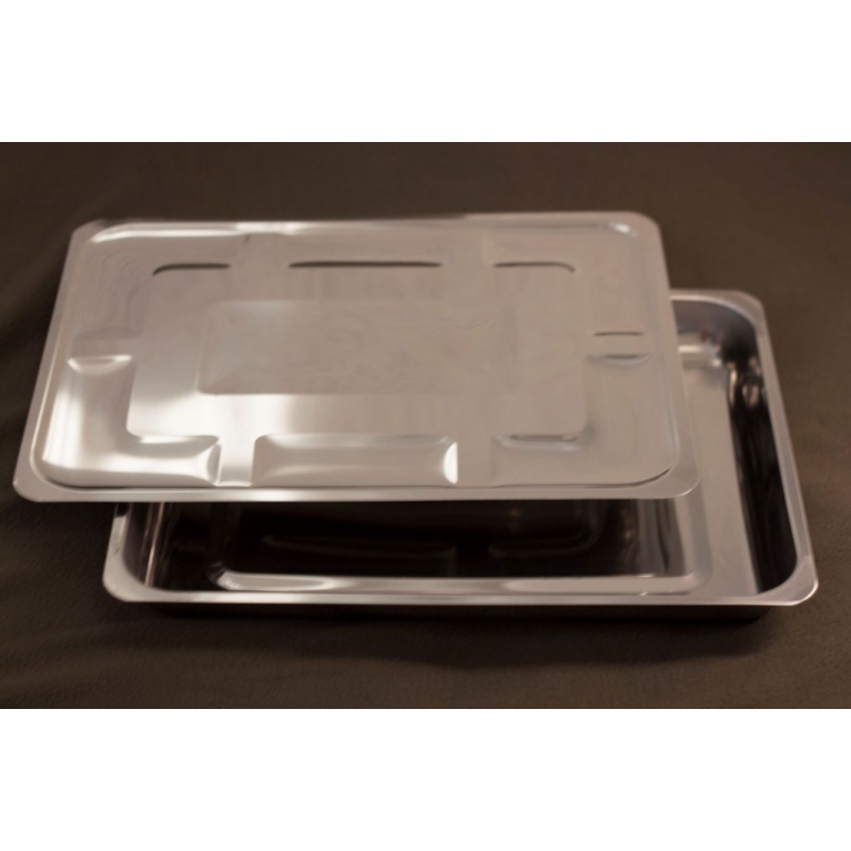 Лоток прямоугольный ЛМПрК-200 с крышкой