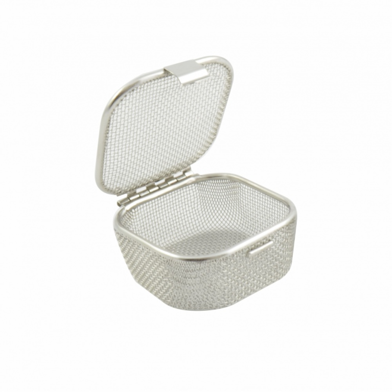 Корзина моечная с крышкой КМКр для мелкого инструмента (80*80*40)