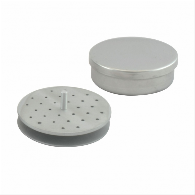 Лоток стоматологический с крышкой и укладкой для боров ЛСКБ