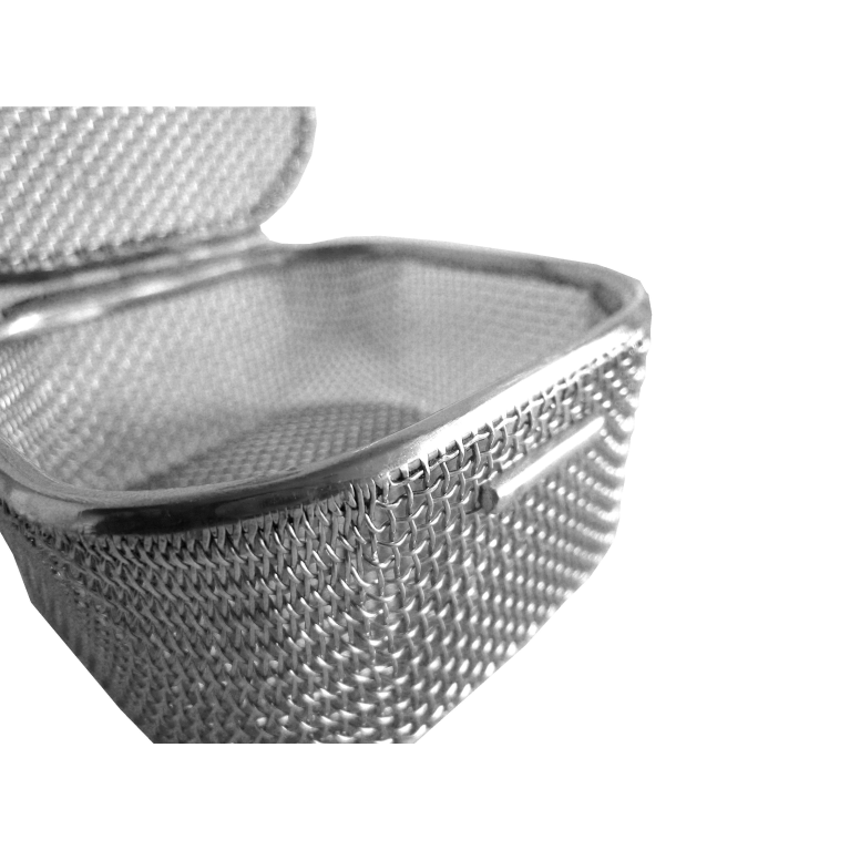 Корзина моечная с крышкой КМКр для мелкого инструмента (80*80*40)