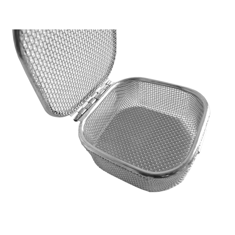 Корзина моечная с крышкой КМКр для мелкого инструмента (80*80*40)