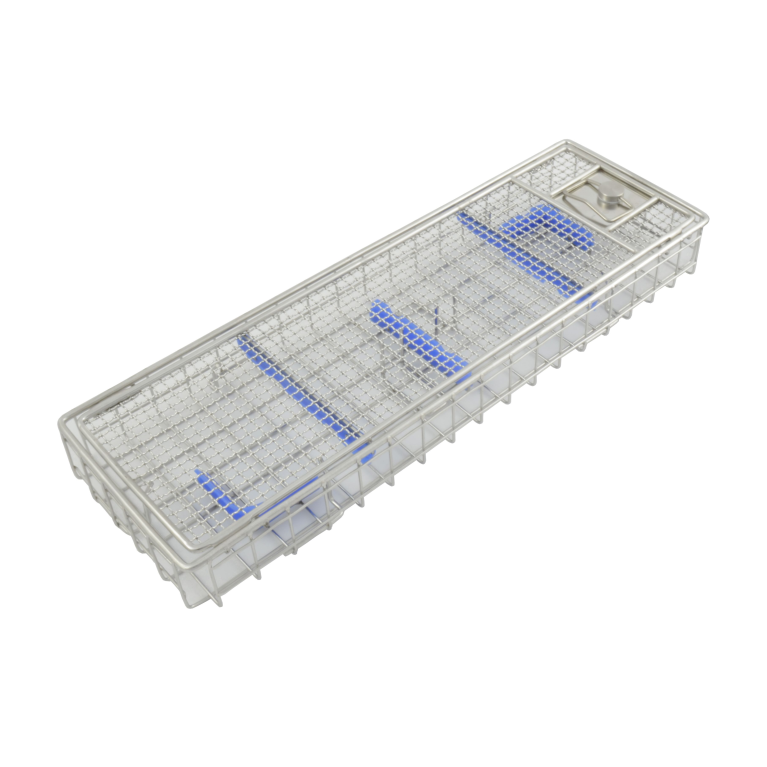 Корзина проволочная КПКЭ, 460*150*52 мм с фиксаторами