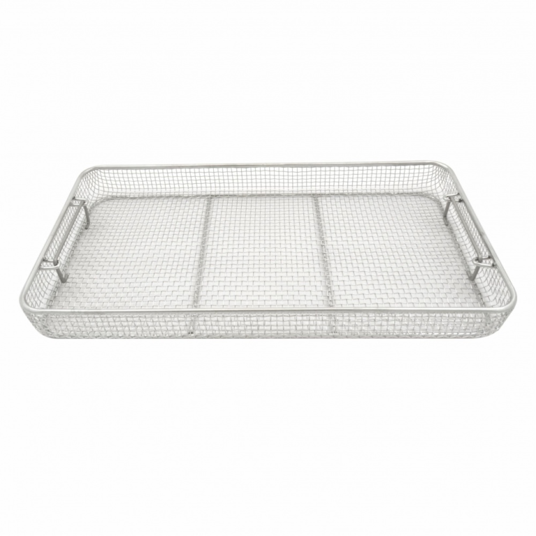 Корзина сетчатая с ручками КСр, 480*250*50 мм