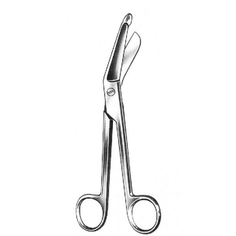 Ножницы для разрезания повязок с пуговкой 185 мм