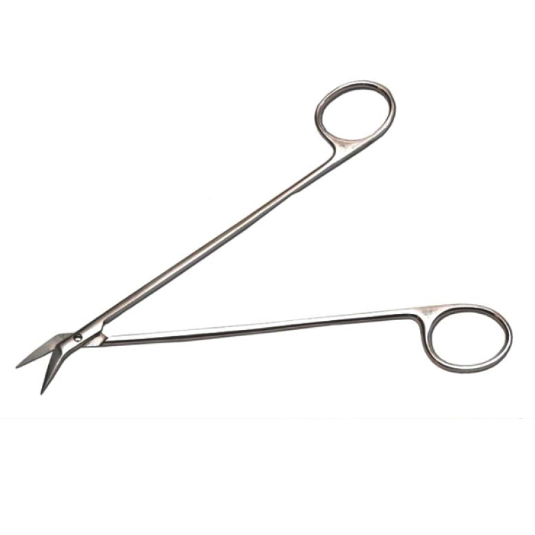 Ножницы сосудистые горизонтально-изогнутые 160 мм