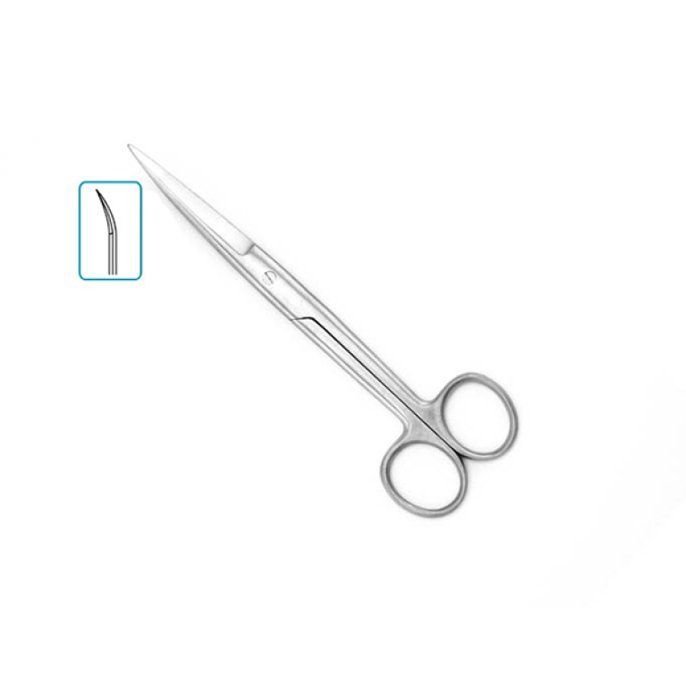 Ножницы остроконечные 170 мм изогнутые