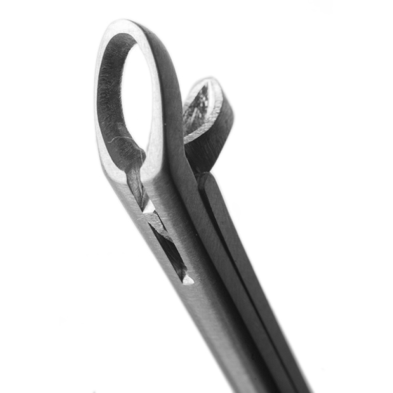 Конхотом с овальным отверстием № 1 изогнутый