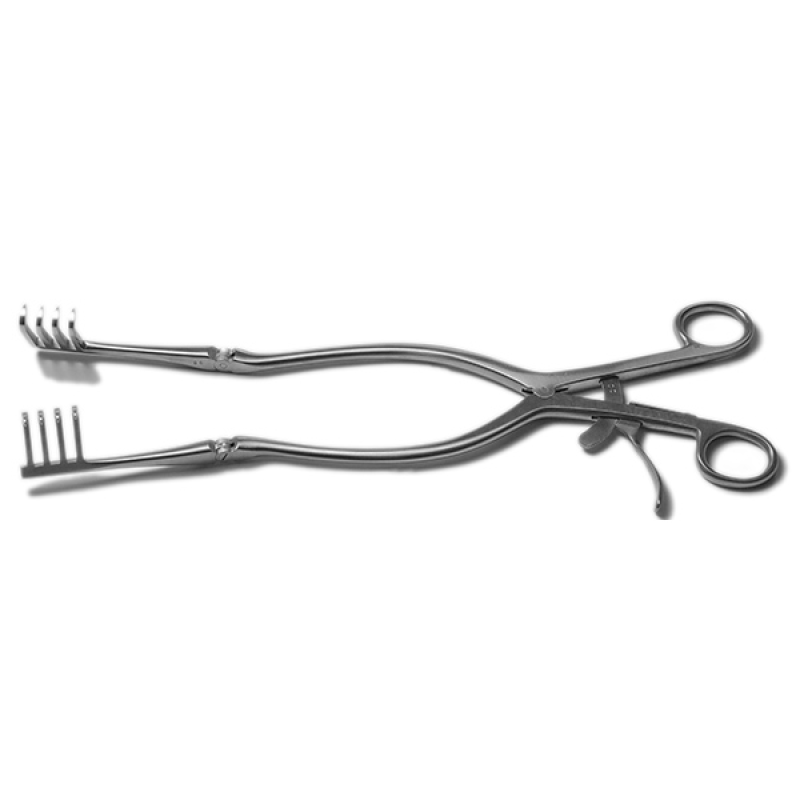 Ранорасширитель нейрохирургический с острыми губками