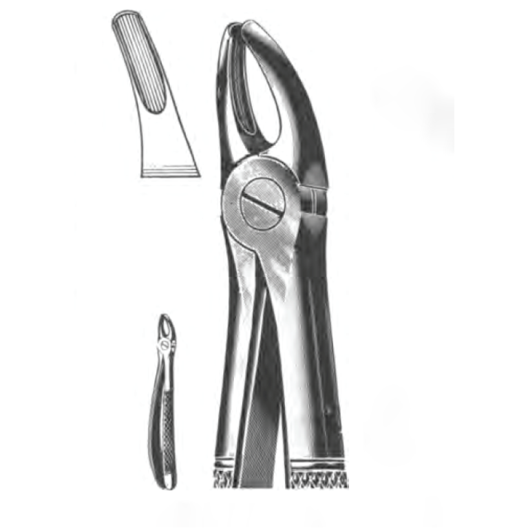 Щипцы №7 для удаления верхних клыков и премоляров