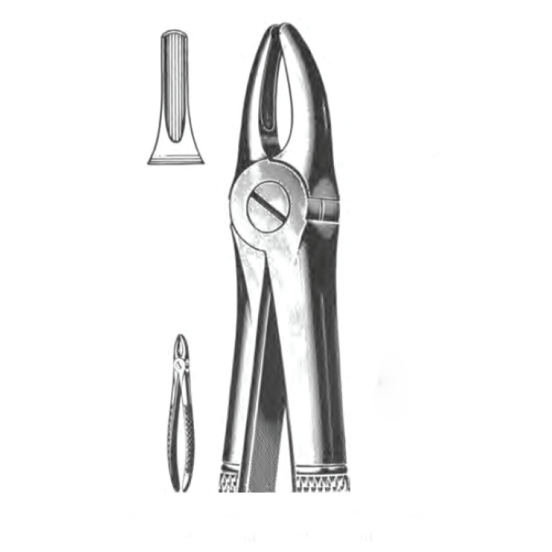 Щипцы №2 для удаления верхних резцов и клыков