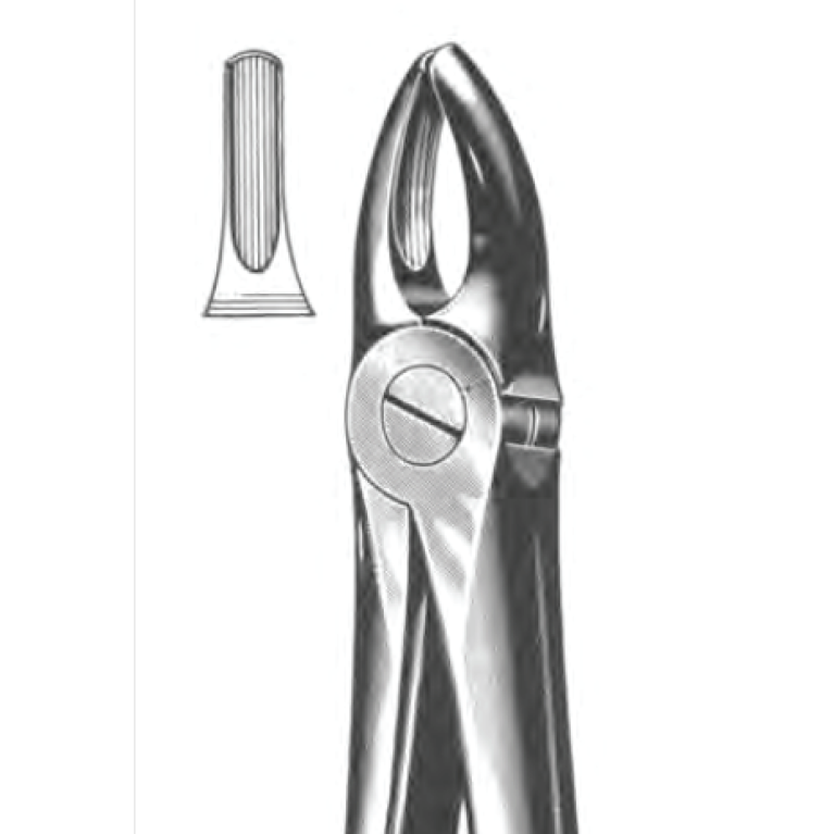 Щипцы №1 для удаления резцов и клыков