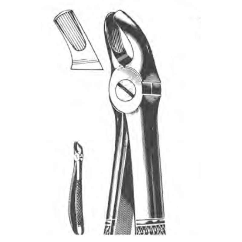 Щипцы №39 для удаления верхних молочных моляров