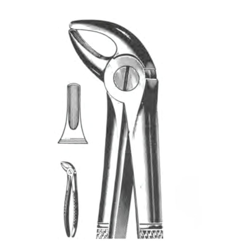 Щипцы №4 для удаления нижних клыков и резцов