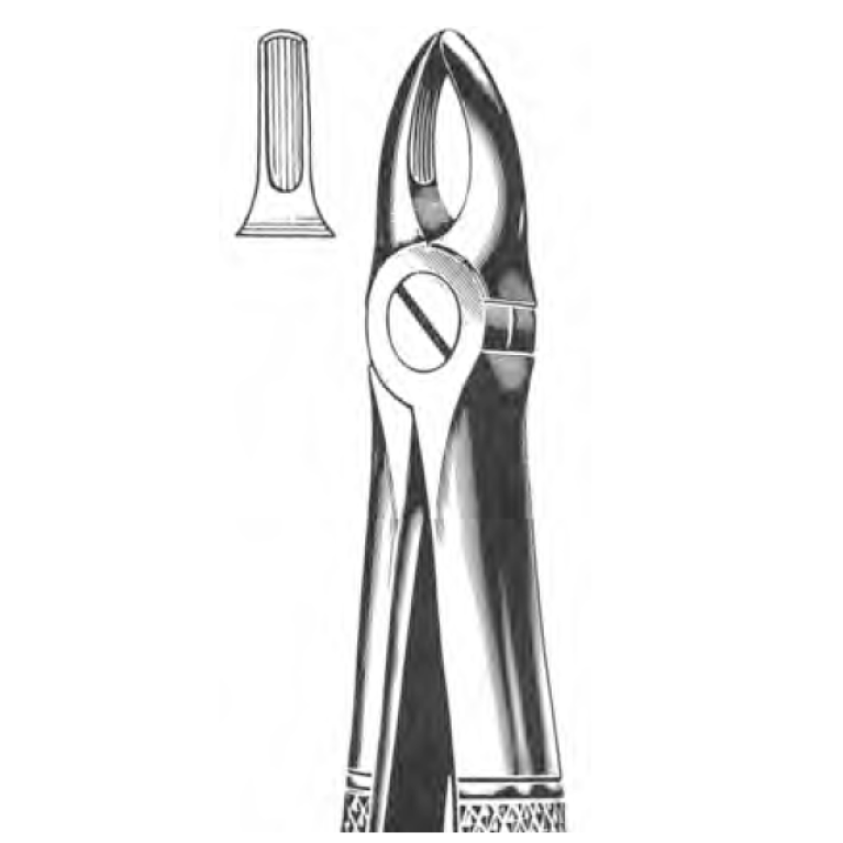 Щипцы №37 для удаления верхних молочных резцов