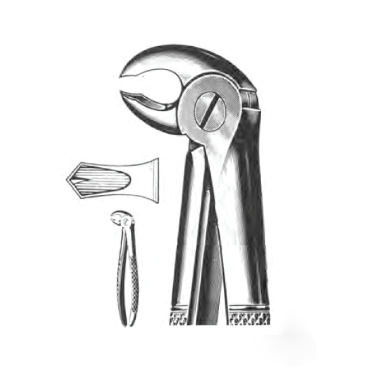 Щипцы №22 для удаления нижних моляров