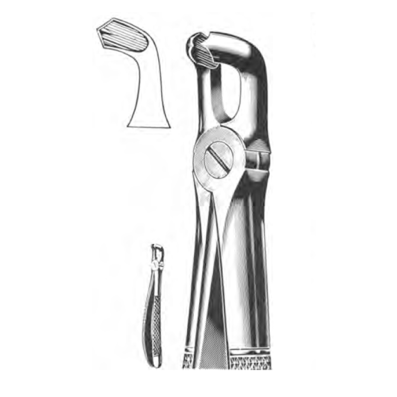 Щипцы №79 для удаления третьих моляров нижней челюсти