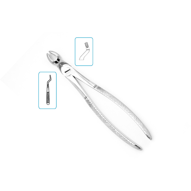 Щипцы №67А для удаления верхних третьих моляров