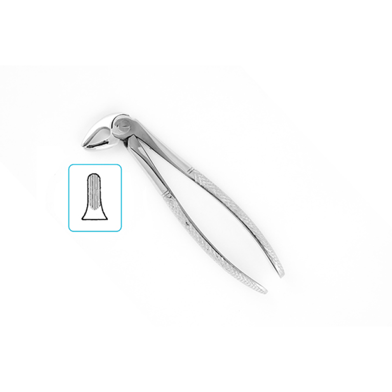 Щипцы №13S детские для удаления нижних клыков, резцов и премоляров