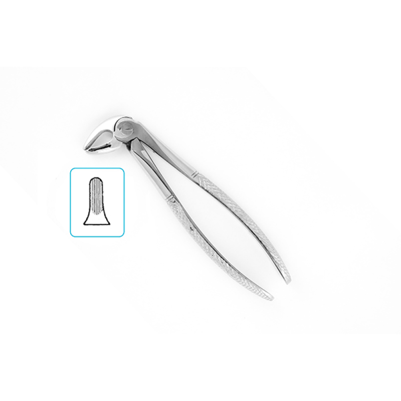 Щипцы №13S детские для удаления нижних клыков, резцов и премоляров