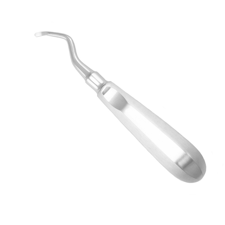 Элеватор зубной с двойным изгибом левый, под углом