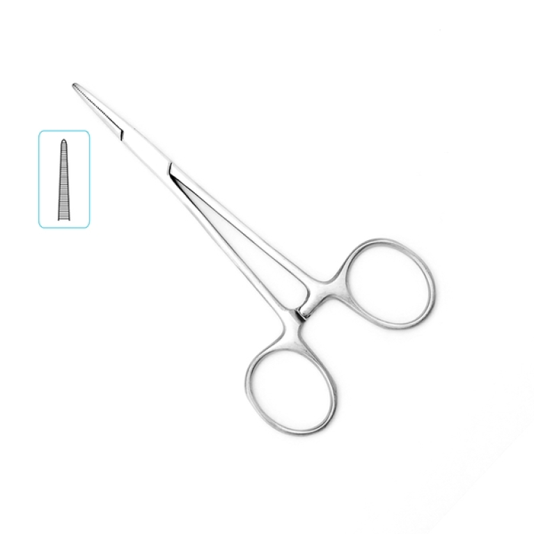 Зажим Москит прямой 100 мм микрохирургический