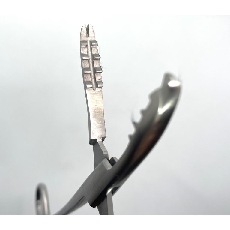 Щипцы для удаления секвестра Bircher-Ganske 200 мм изогнутые