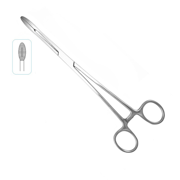 Корнцанг прямой 230 мм