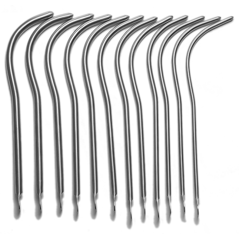 Бужи уретральные изогнутые (комплект)